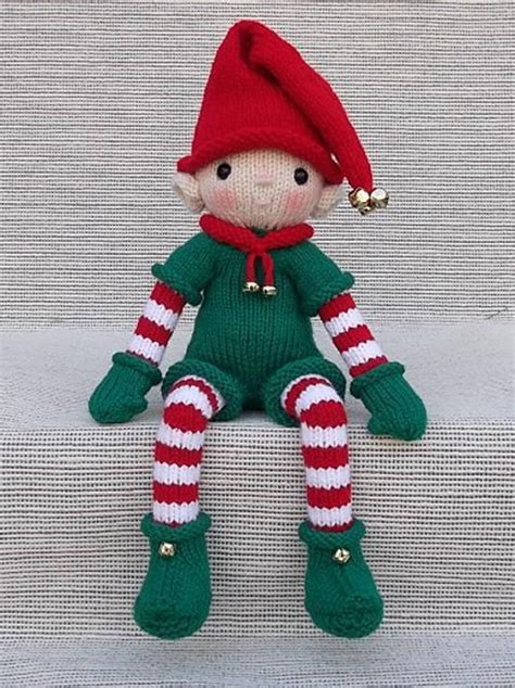 Christmas Elf Knitting Pattern By Rainebo Christmas Knitting Patterns