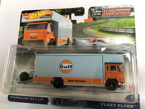 Hot Wheels Team Transport Porsche Lh Fleet Flyer Neu Und Originalverpackt In Z Rich F R