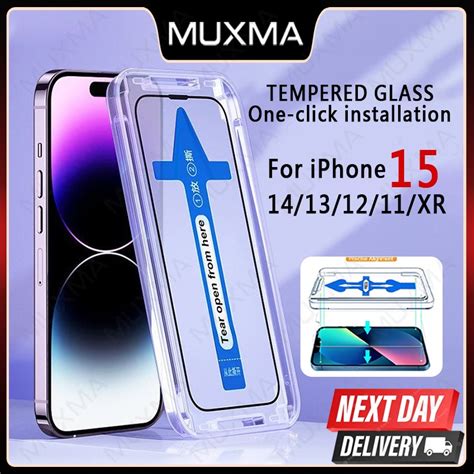 Muxma Magical Screen Protector Compatible For Iphone Pro