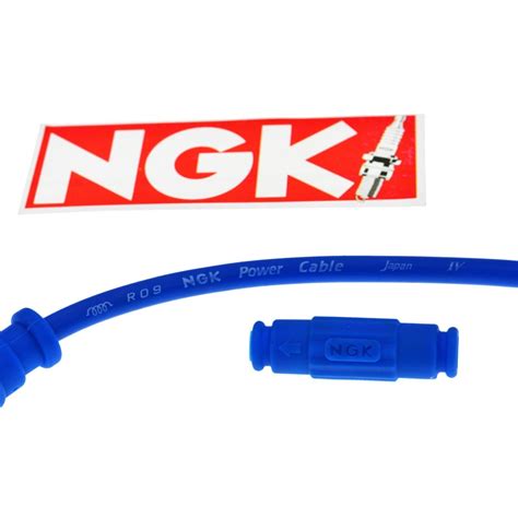 Ngk Motorcycle Ignition Spark Plug Cap Resistor Cover Wire Fit Quad