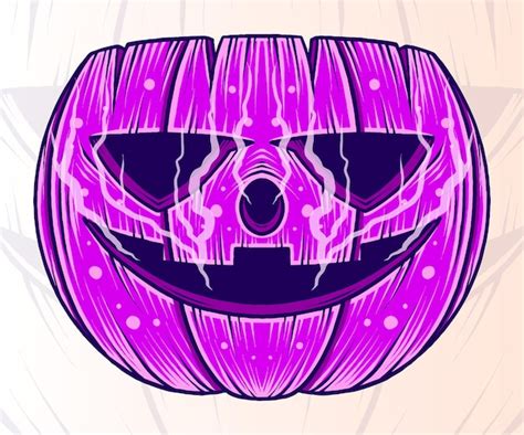 Vector De Calabaza De Halloween Vector Premium