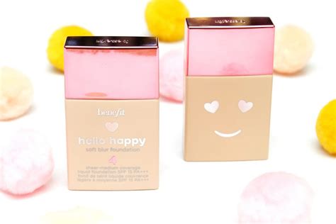 Benefit Hello Happy Soft Blur Foundation Review - The Beautynerd