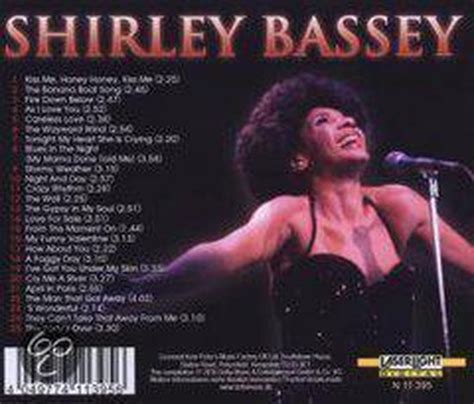 Shirley Bassey S Wonderful Shirley Bassey Cd Album Muziek Bol