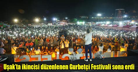 Uşakta ikincisi düzenlenen Gurbetçi Festivali sona erdi haberi