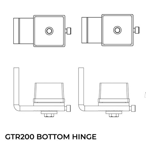 Mm X Mm Heavy Duty Knock In Bearing Hinge Gtr Richmond