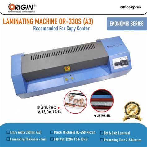 Jual Mesin Laminating Or S Laminating A Laminator Kertas A