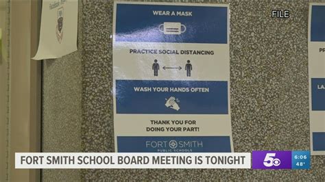 Fort Smith School Board Votes To End Mask Mandate Early Youtube