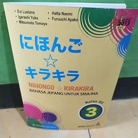 Jual Nihongo Kira Kira Kelas By Evi Lusiana Shopee Indonesia