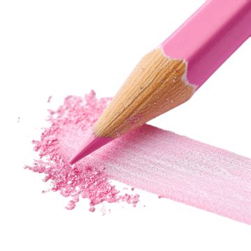 Pink Pencil Chalk Line Art Pencil Pink Chalk PNG Transparent Image