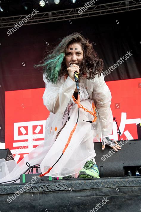 Nadezhda Tolokonnikova Pussy Riot Performs Sonic Editorial Stock Photo Stock Image Shutterstock