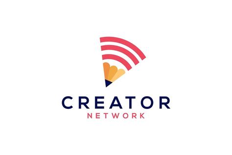 Creator Network Logo Branding Design Logo Logo Logo Templates