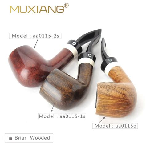 MUXIANG Pipa De Tabaco De Madera Briar Tubos De Madera Para Fumar