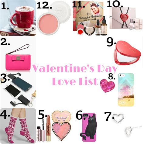 Valentine's Day Love List | Gift Guide - MuffinChanel