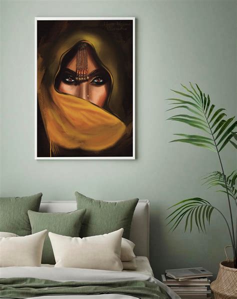 Arabian Nights Digital Wall Art Digital Oil Portrait - Etsy