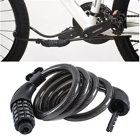 Candado Para Bicicleta Con Combinacin De Cdigo De 5 Dgitos Candado De