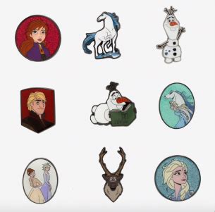 Frozen Blind Box Pins At Hot Topic Disney Pins Blog