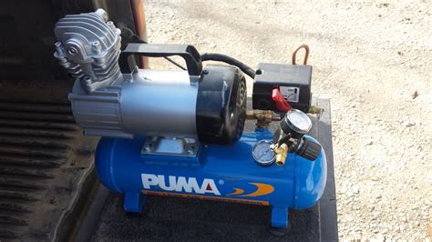 Pd1006 Puma 12 Volt Air Compressor 35 Cfm 1 Hp 150 Psi Nex Tech