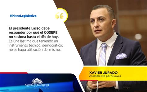 Asamblea Nacional On Twitter Plenolegislativo Xavier Juradoec