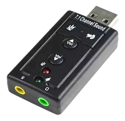 Tarjeta De Sonido Usb Con Control De Volumen Ezi Pcmart