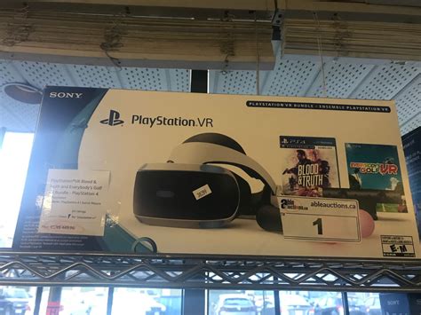 SONY PLAYSTATION VR BUNDLE - Able Auctions