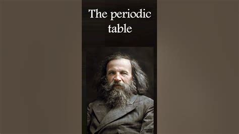 DMITRI MENDELEEV - Scientist Quotes - YouTube