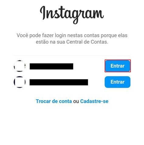 Como Entrar No Instagram Pelo Facebook No Celular E No Pc