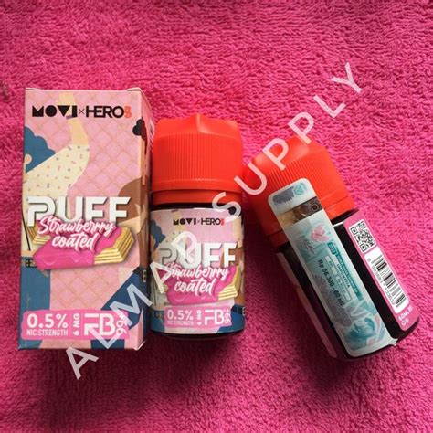 Jual Puff Coated Wafer 60ml Liquid Vape By MOVI X Hero57 AS Di Lapak