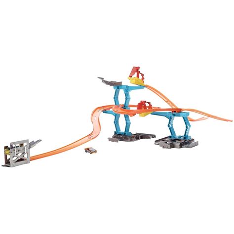Hot Wheels Track Builder Spir Lov Dr Ha Max Kovy Hra Ky