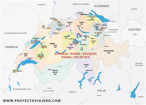 Mapas De Suiza