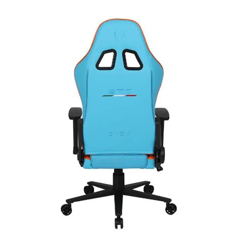 OneX STC Years Limited Edition Hardcore Gaming Chair Blue Orange PC EB Games Australia