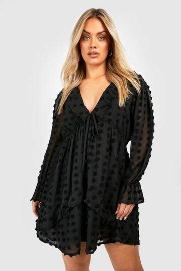 Ruffle Dresses Boohoo Us