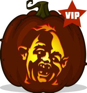 Pumpkin Carving Patterns and Stencils - Zombie Pumpkins! - Heroic Headliners in 2024 | Pumpkin ...