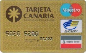 Tarjeta De Banco Tarjeta Canaria Caja Insular De Ahorros De Canarias