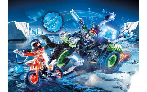 Игровой набор Playmobil Top Agents Ледяной мотоцикл арктических ...