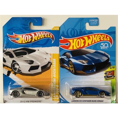 Hobby Store xe mô hình Hot Wheels Lamborghini Aventador các loại Shopee Việt Nam