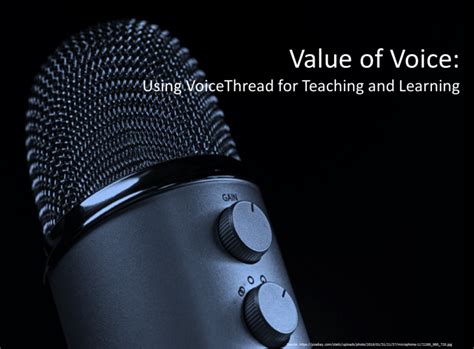 ICYMI: Using VoiceThread for Teaching and Learning – CAT FooD