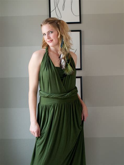 Diy Wrap Dress Tutorial Ingenious Can Wear It Many Ways Wrap