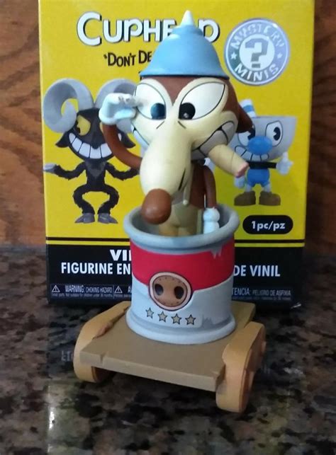 Cuphead Werner Werman Rat Boss Mystery Mini Hot Topic Exclusive Figure Blind Box 1939515013