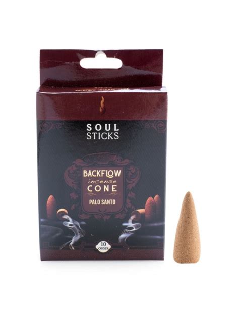 Soul Sticks Palo Santo Backflow Incense Cone Set Of 10 Katies