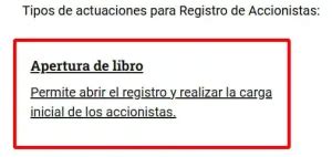 Registro De Accionistas