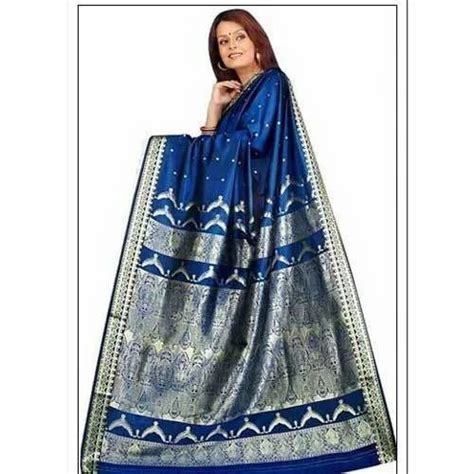 Navy Blue Sarees7 At Best Price In Jaipur By New Manish Textile Id