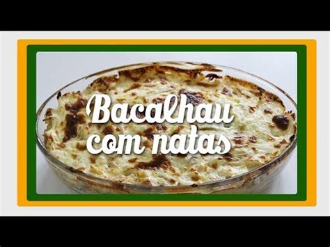 Recette De Morue La Cr Me Bacalhau Natas Vid O Dailymotion