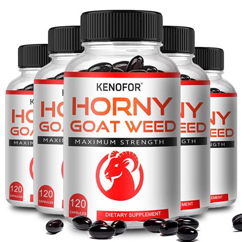 Horny Goat Weed 1000mg Male Libido Stamina Booster Improved Sex 120