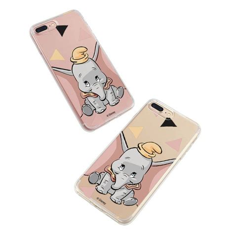 Estojo Oficial Disney Dumbo Transparent Silhouette Para Alcatel 3x