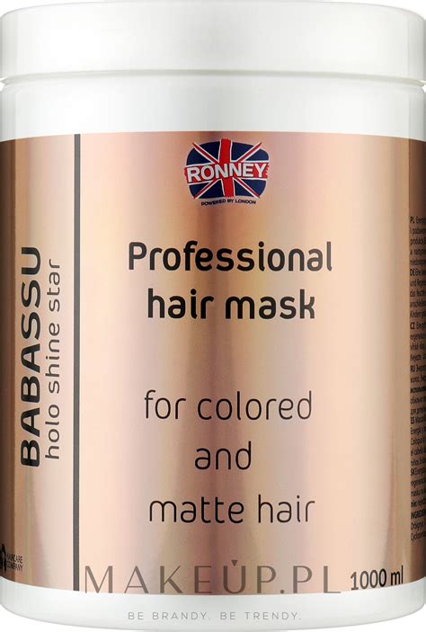 Ronney Professional Holo Shine Star Babbasu Mask Wzmacniaj Ca Maska