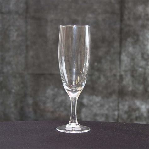 Flute Glass Durcab 170ml Harrisons Hiremaster Wanganui