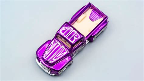 Машинка Базова Hot Wheels 49 Ford F1 Super Treasure Hunt STH Hot Trucks 1 64 GTD03 Purple