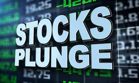 Markets Plunge On Recession Fears