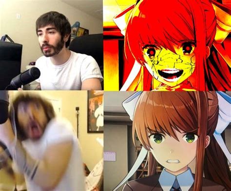 Which Monika jumpscare do you think is more scary? : r/Monikafandom