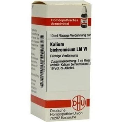 Kalium Bichromicum Lm Vi Diluizione Ml Erbofarma Farmaci Generici